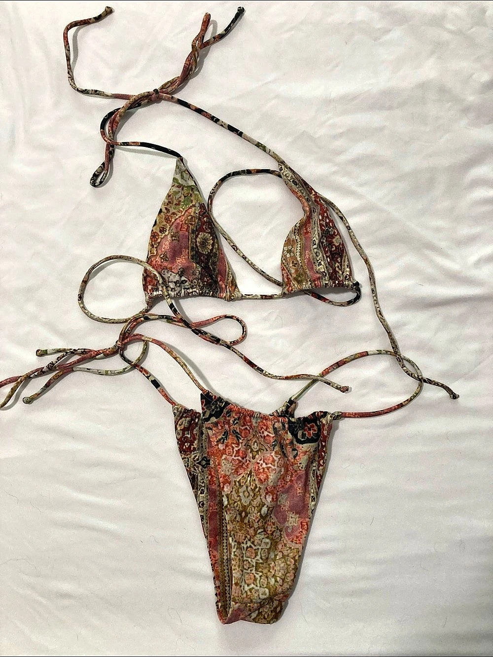 Resa Paisley Bikini Set in Saloon XS Like New